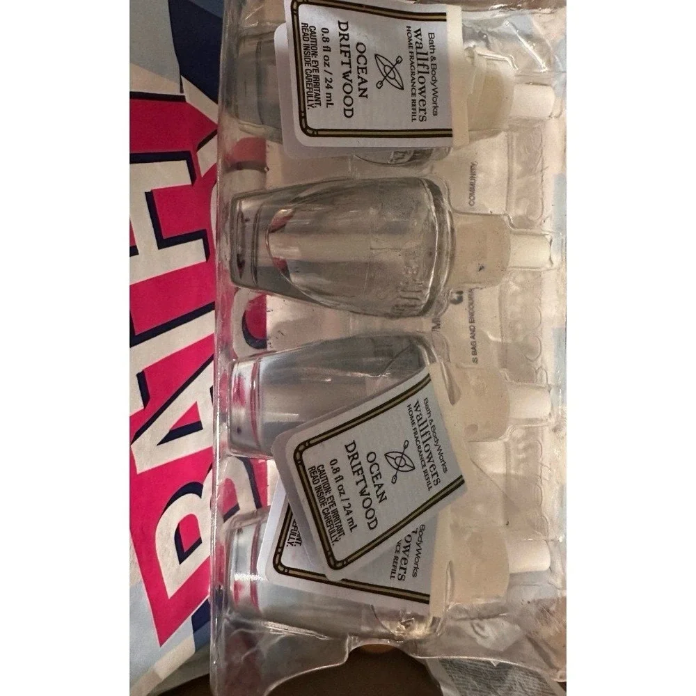 Bath and Body Works Wallflowers Ocean Driftwood Home‎ Fragrance Refill 4